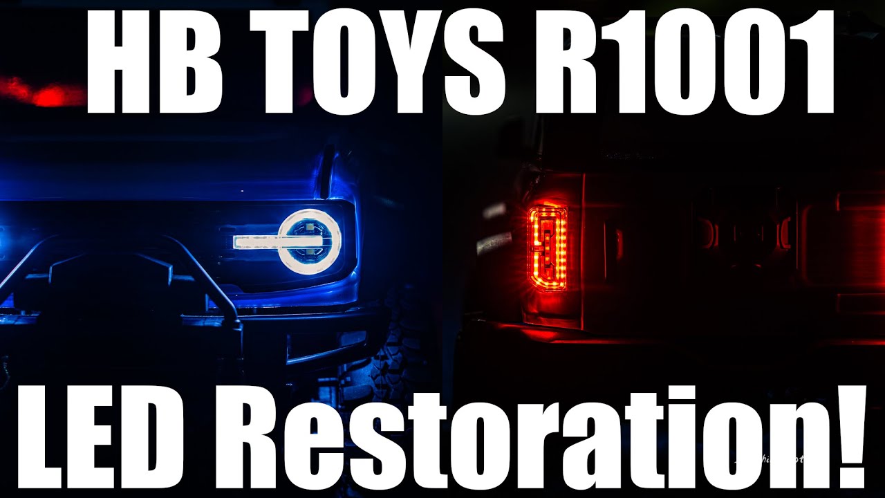 【ラジコン】HB TOYS R1001　LED復活！！