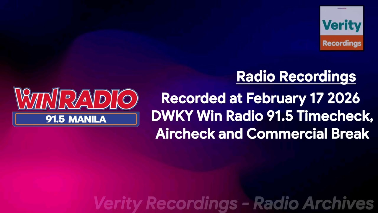 Win Radio 91.5 Timecheck, Aircheck and Commercial Break (February 17 2026)