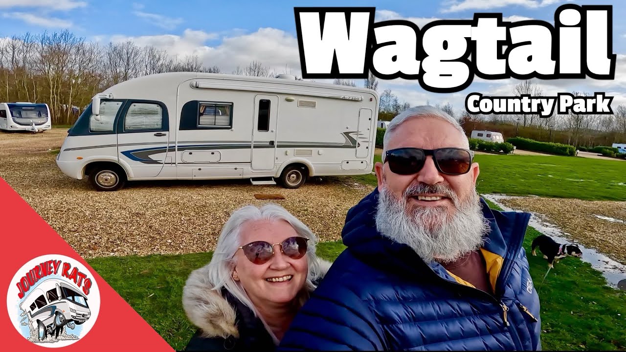 Full Campsite In February At Wagtail Country Park 2024