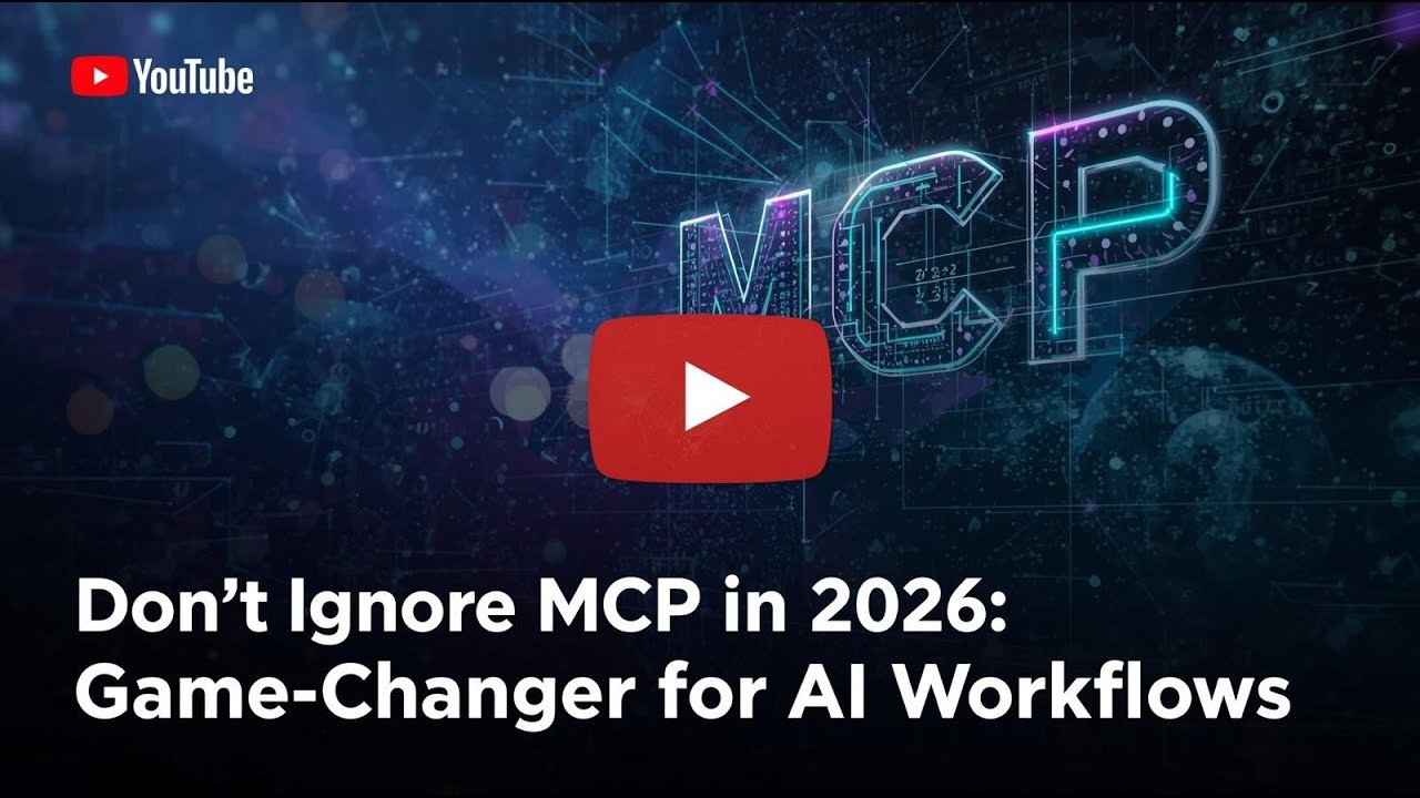 Nie ignoruj ​​MCP w 2026 roku &mdash; przełomowy moment dla przepływ&oacute;w pracy AI