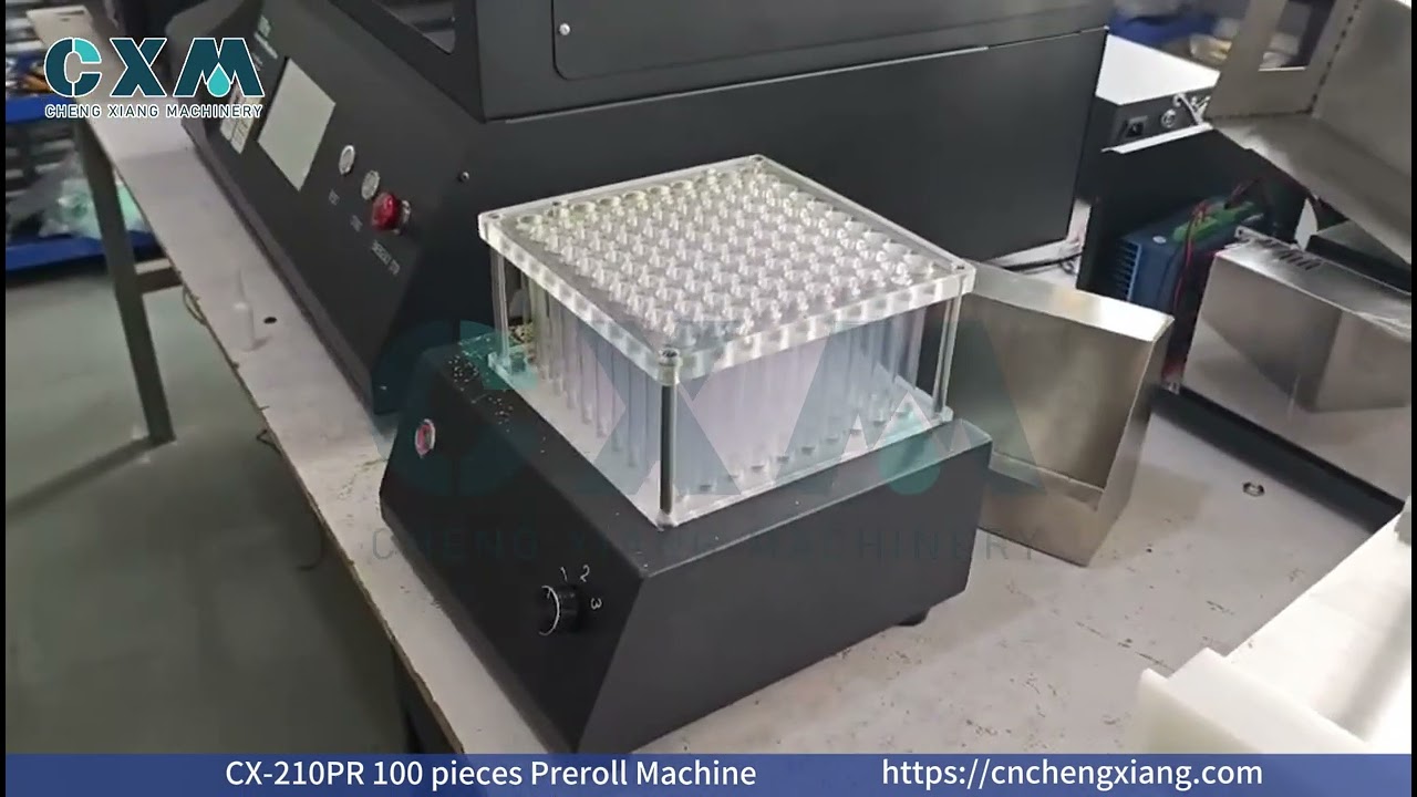 CX-210PR 100 sztuk Preroll Machine #prerollscbd #cannabis #BestCannabisPreRolls #Prerollinfuse