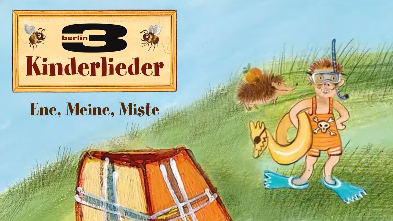 Ene, Mene, Miste 🎶 – Kindergartenlieder für Kinder | 3Berlin Kinderlieder
