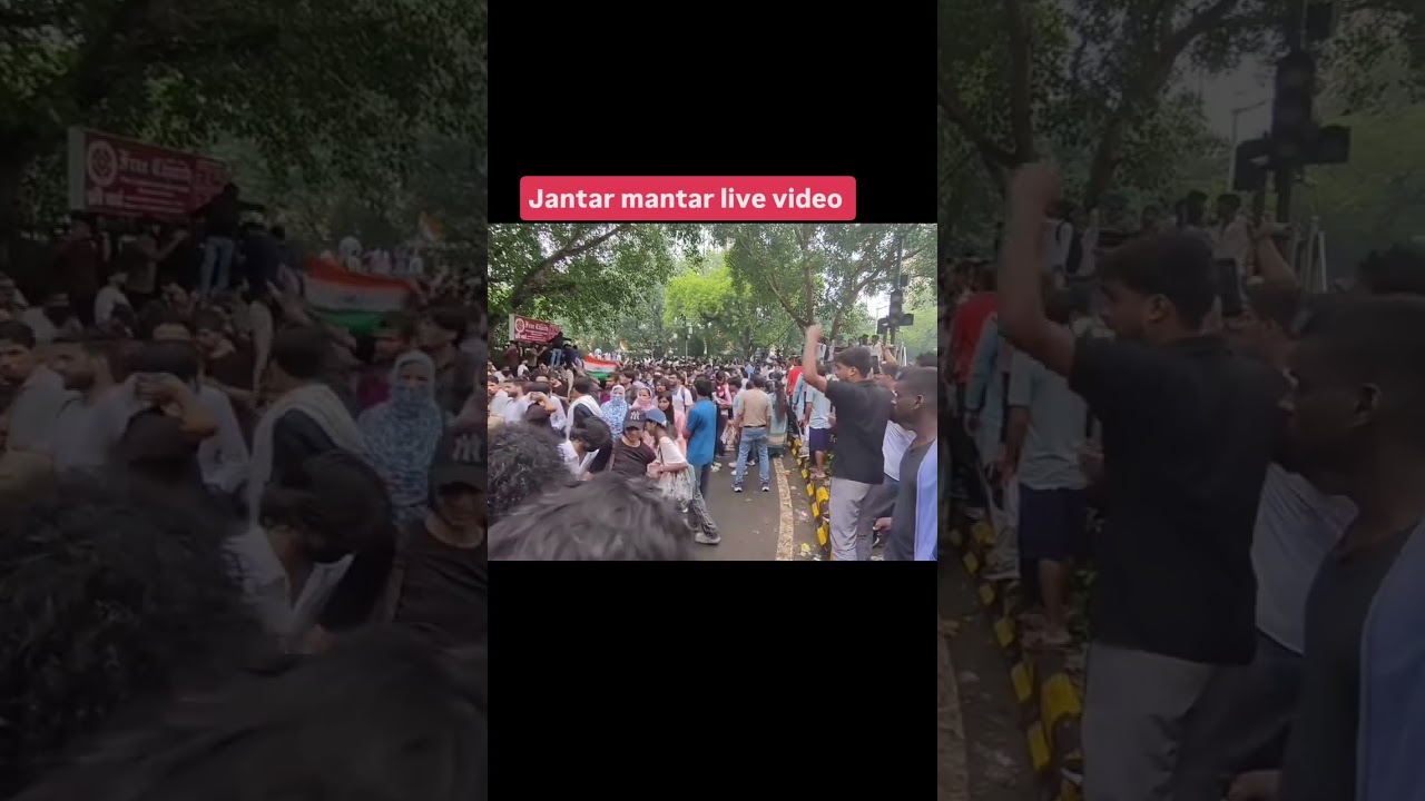 Ground Report: Jantar Mantar #JantarMantar #LiveProtest #DelhiNews #Shorts #GroundReport #Protest...