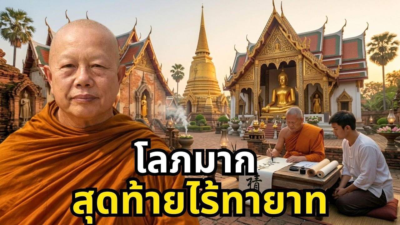 อปุตตกะเศรษฐี โลภจนไม่มีใครสืบทอด..  ธรรมะคลายทุกข์ พระมหาบุญช่วย ปัญญาวชิโร