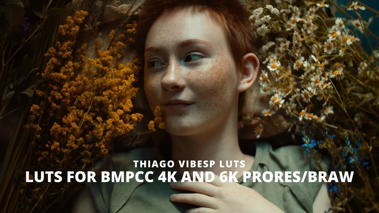 BMPCC 4K/6K LUTs Pack | Professional Color Grading for Blackmagic Pocket Cinema Camera