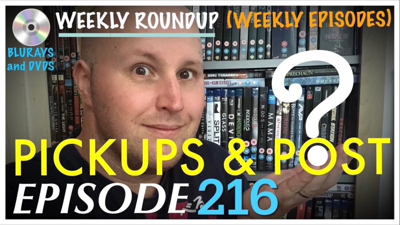 Pickups & Post Ep 216 NEW HMV SALE FOOTAGE / Drop Movie Review (No Spoilers) Sub mail from BigPauly