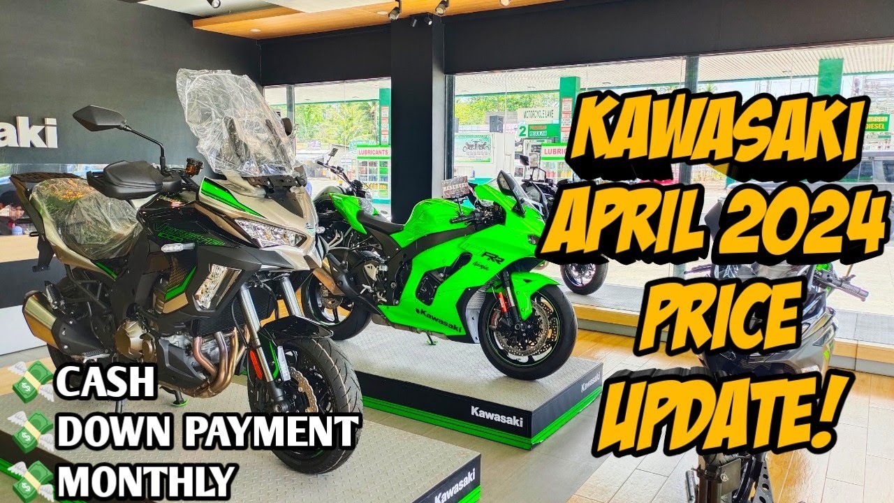 April 2024 Kawasaki Big Bike Price Update! SRP, Downpayment, Monthly Installment All Units
