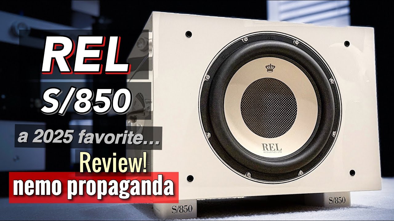 REL S/850 Subwoofer Review!!