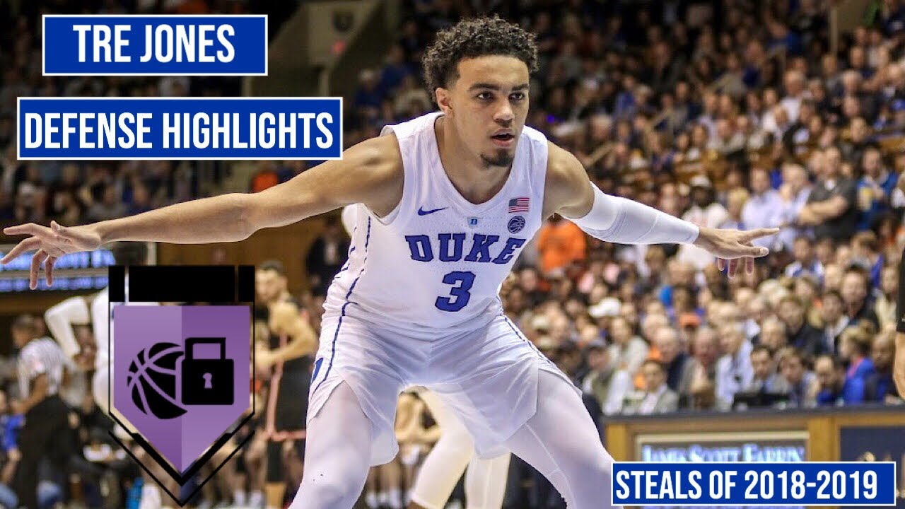 Tre Jones (Duke) Steals Of 2018-2019 Season | Defense Highlights