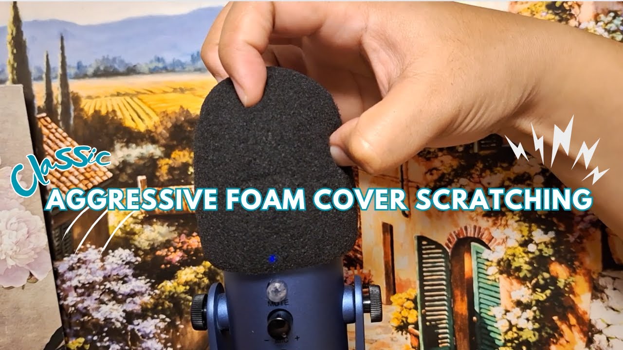 Classic Aggressive Foam Mic Scratching, no talking 😉