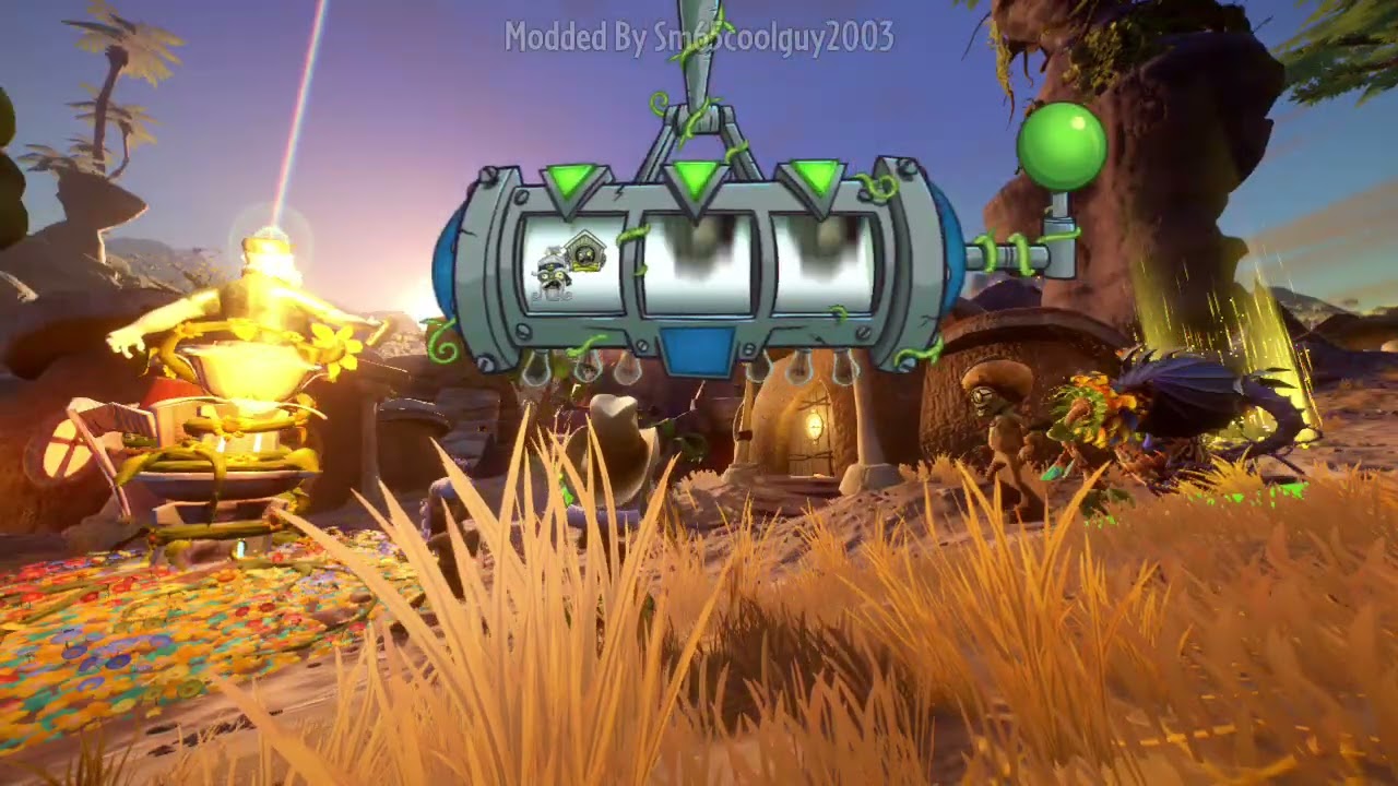PVZ GW2 Mod Ops Mode Test 77 Garden Ops Modded Super Gargantuar Wave Test Super Captain Smasher Wave