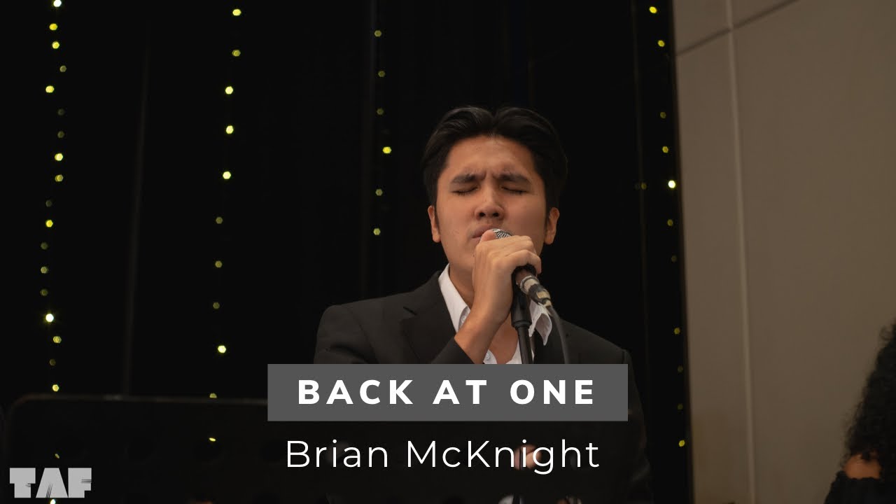 Back at One - Brian McKnight ( Live Cover by TAF Entertainment )