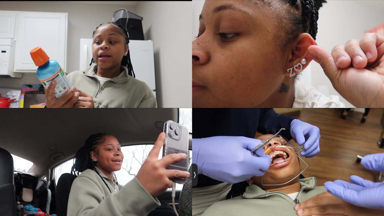 Zanadia Vlog | getting braces , oral hygiene haul , trying foods … ❤️🥰