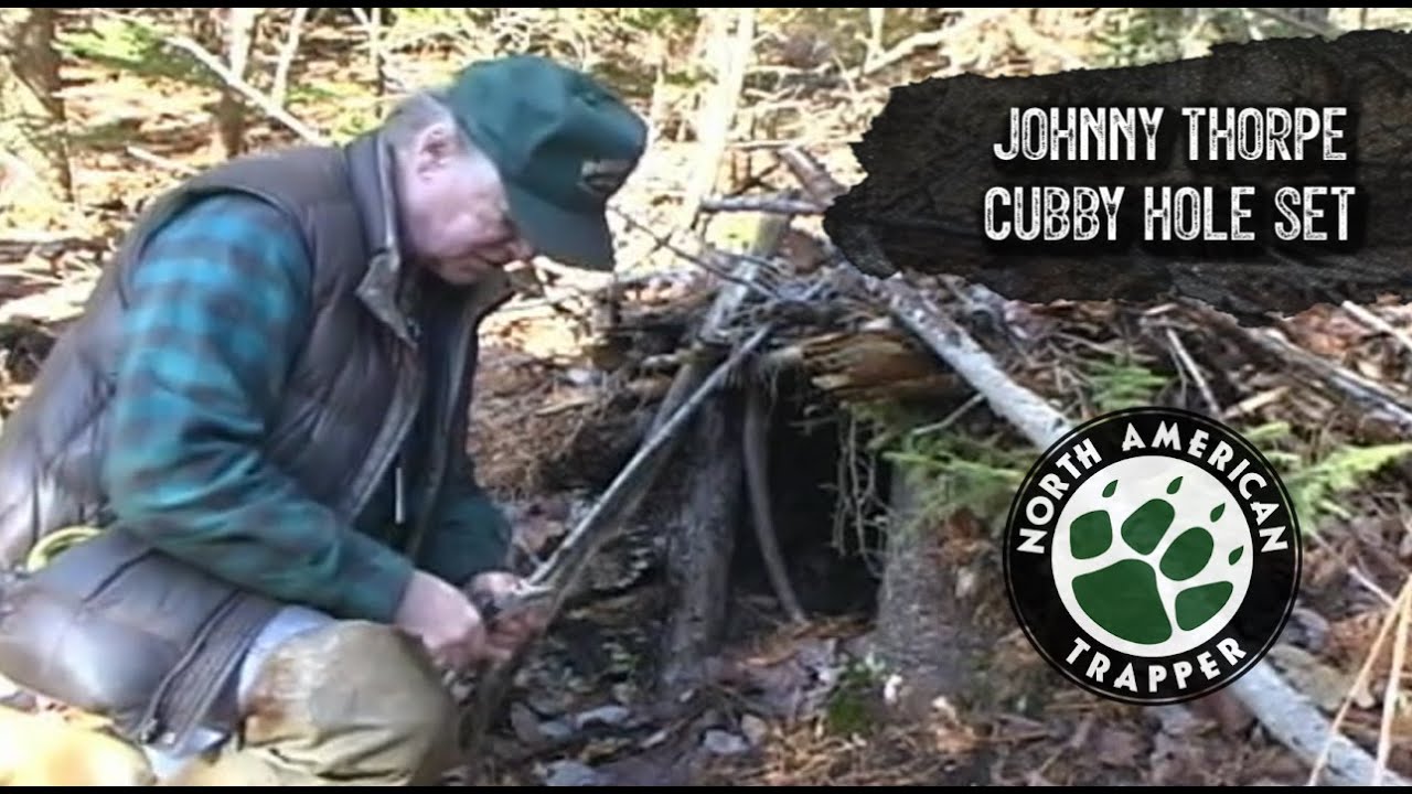 FISHER TRAPPING ~ CUBBY SET ~ JOHNNY THORPE