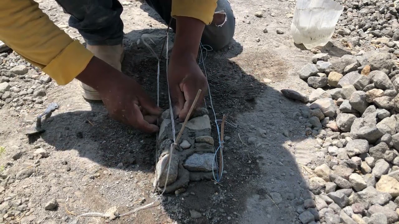 Como hacer la cimentación mas pequeña del mundo