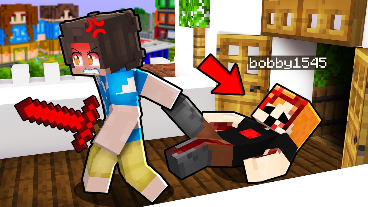 ARKADAŞLARIMI BORALO K&Ouml;Y&Uuml;NDEN KOVDUM - Minecraft