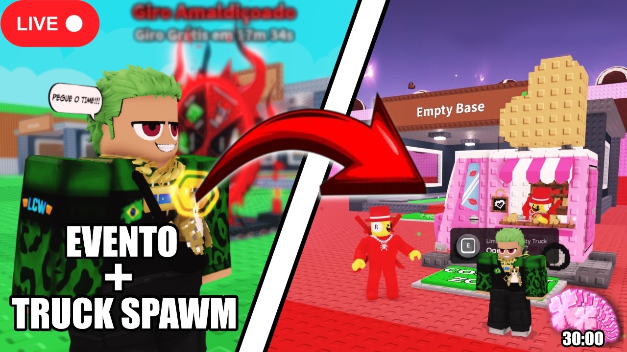LIVE DOS 100K 🔥 Jogando com o Chat + Avaliação LCW #roblox