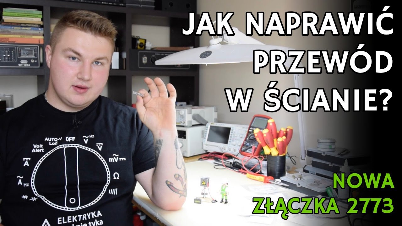 JAK NAPRAWIĆ USZKODZONY PRZEWÓD W ŚCIANIE? ⚡️ Złączki przelotowe WAGO 2773 Inline
