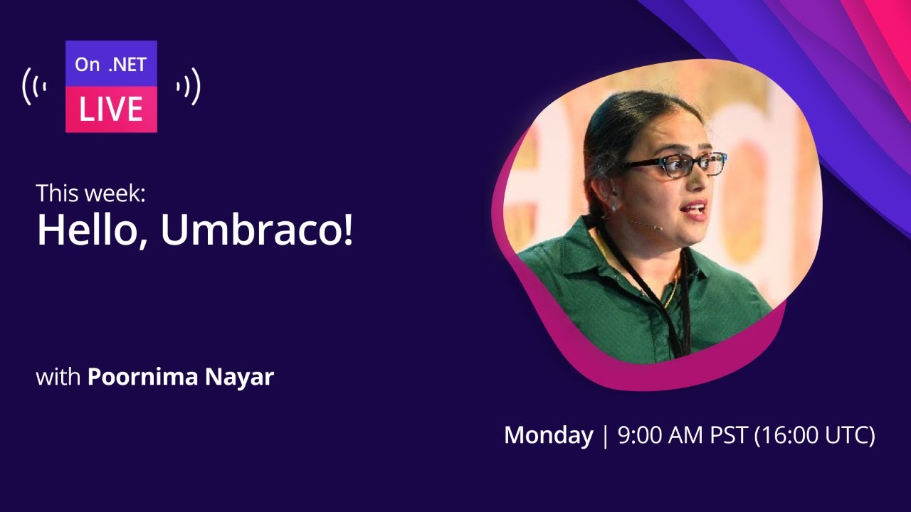 On .NET Live - Hello, Umbraco!