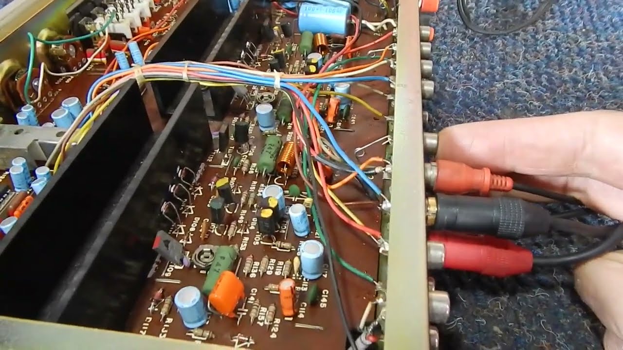 DESCOBRIR DEFEITO NO AMPLIFICADOR COM PRÉ/POWER SEPARADO É MAIS FÁCIL .ANALISANDO DEFEITO VINTAGE