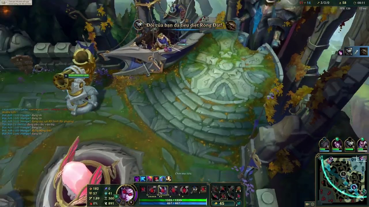 AR URF : Vayne full chí mạng siêu khoẻ KDA 14/5/2