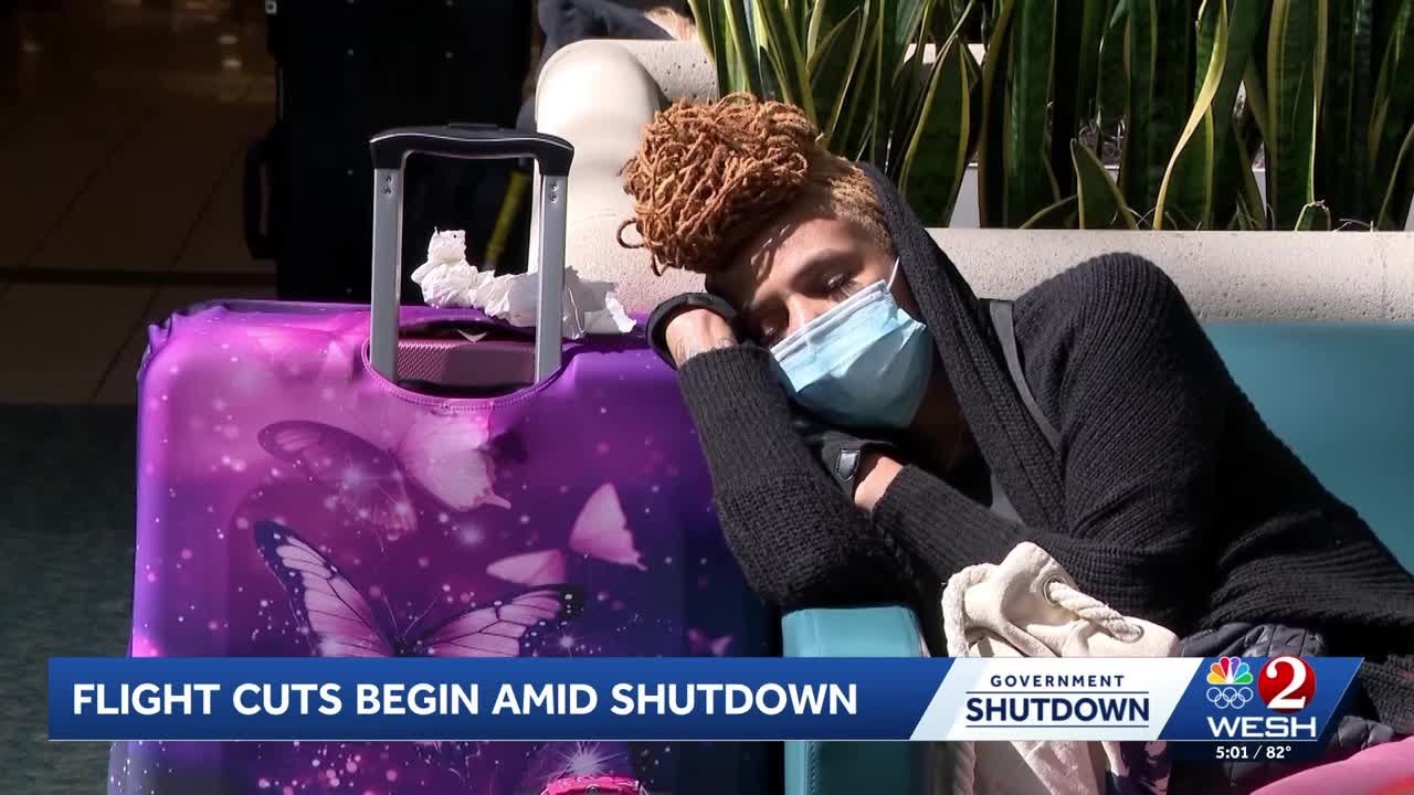 Orlando's MCO among 40 US airports reducing flights amid government shutdown