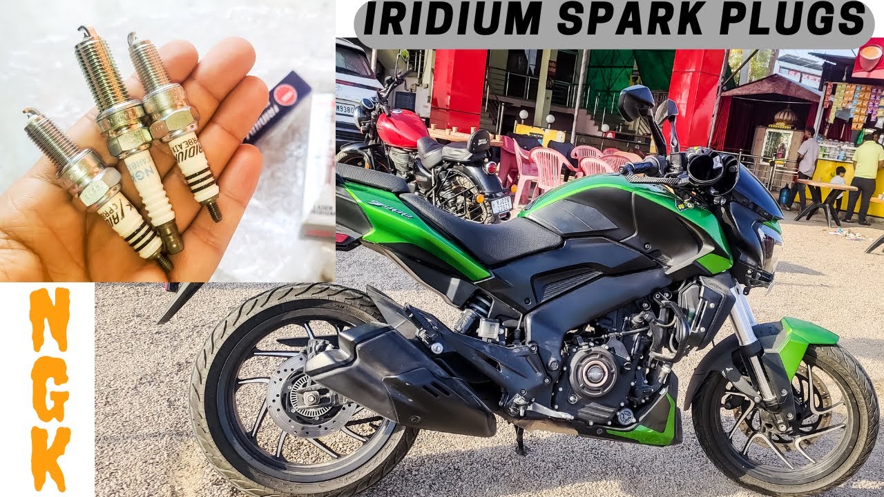 Installing NGK Iridium Spark Plugs on my Dominar 400 | Vibrations Reduced & Mileage Increased