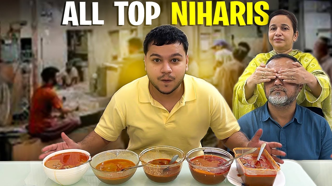 Eating all famous nihari😍| Papa ke sath game laga dia😂
