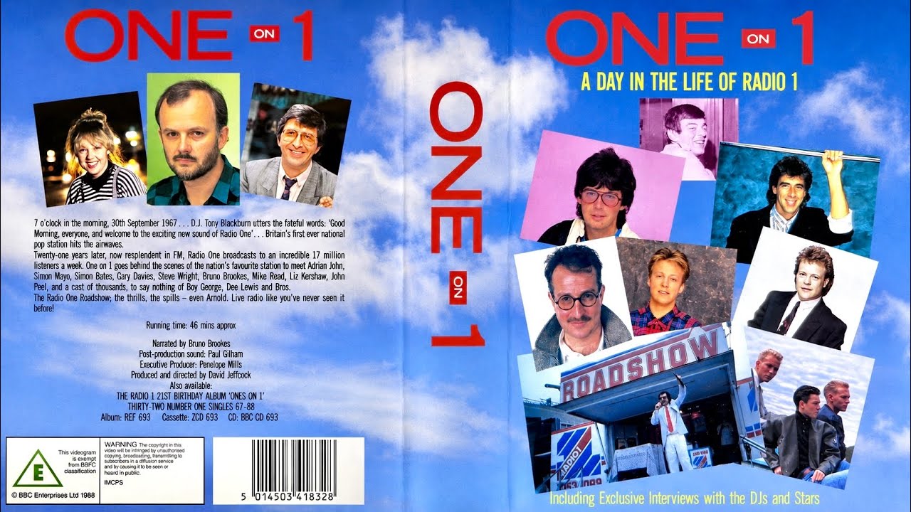 ONE ON 1 | A Day in the Life of Radio 1 | Behind the Scenes | BBC Video  | UK VHS 1988 | 1080p HD