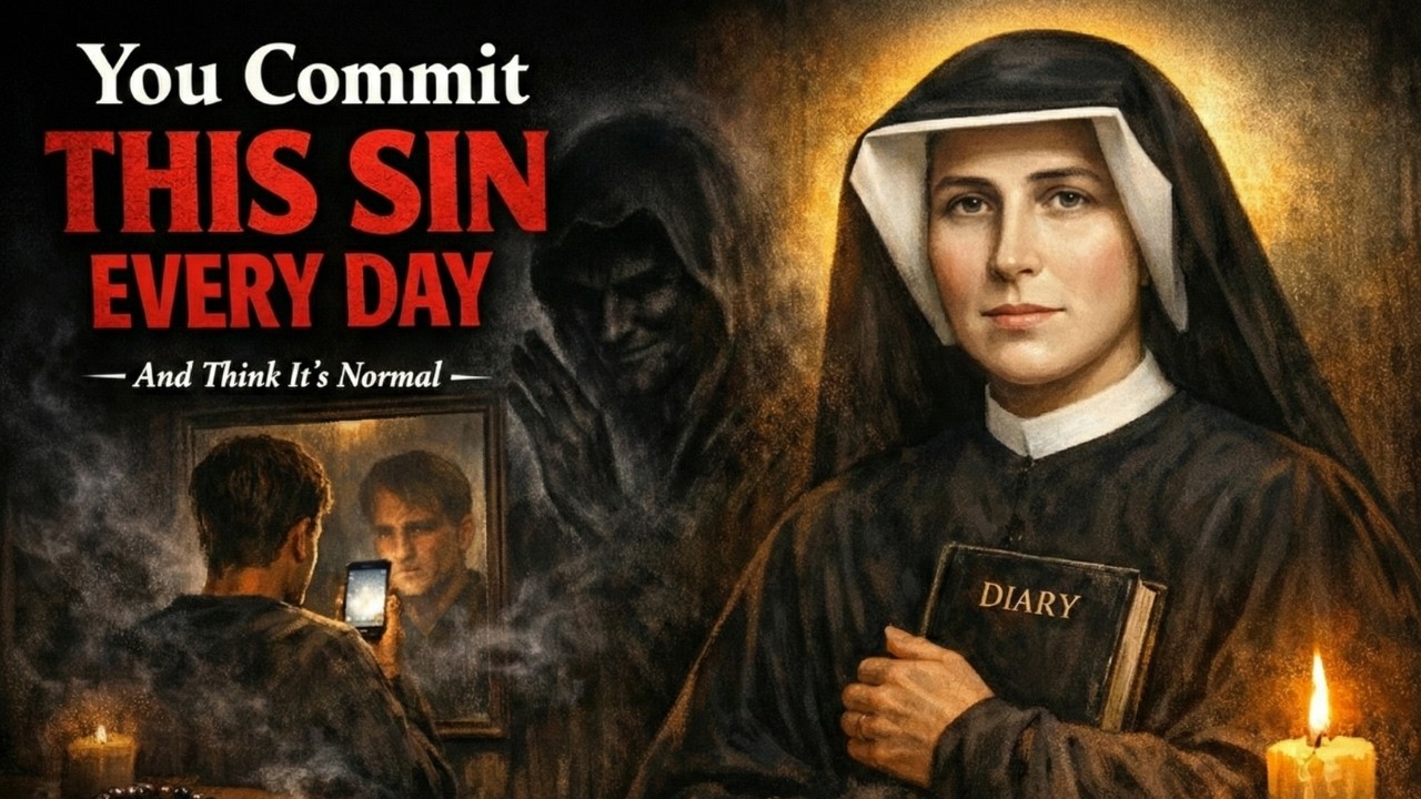 Святая Фаустина предупреждала: вы совершаете этот грех каждый день и считаете это нормальным.