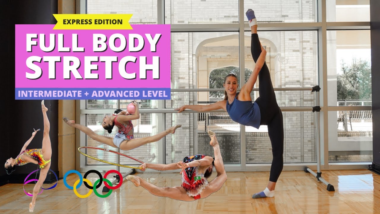Stretch Like an Olympic Rhythmic Gymnast! | 23 MIN Full Body Stretch Routine
