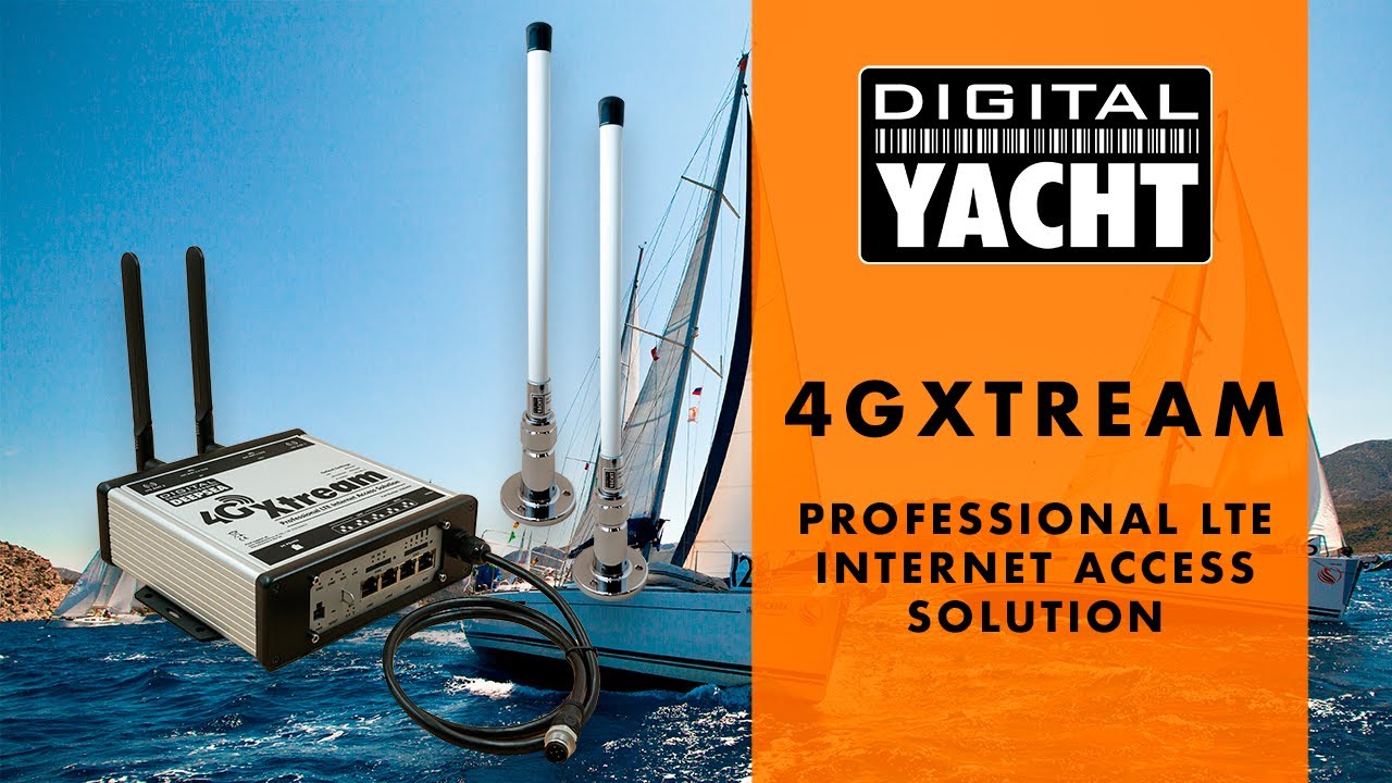 4GXTREAM - Professional LTE Internet Access solution - Digital Yacht