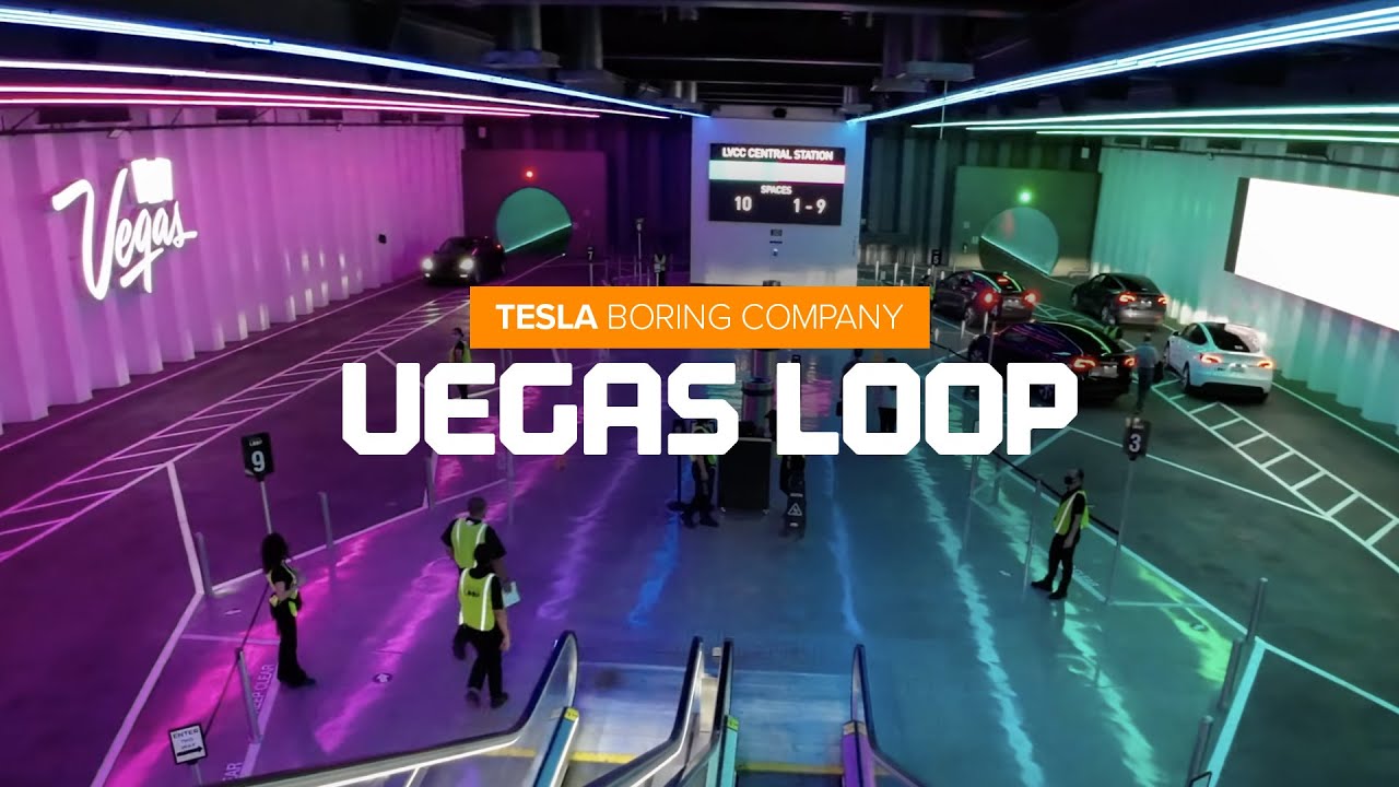 THE VEGAS LOOP - The Boring Company Project by Elon Musk