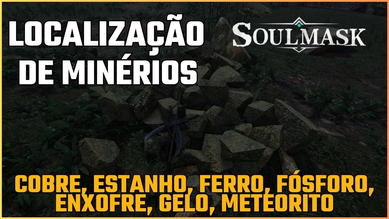 SOULMASK - Localização de Minérios | Cobre, Estanho, Ferro, Fósforo, Enxofre, Gelo e Meteorito