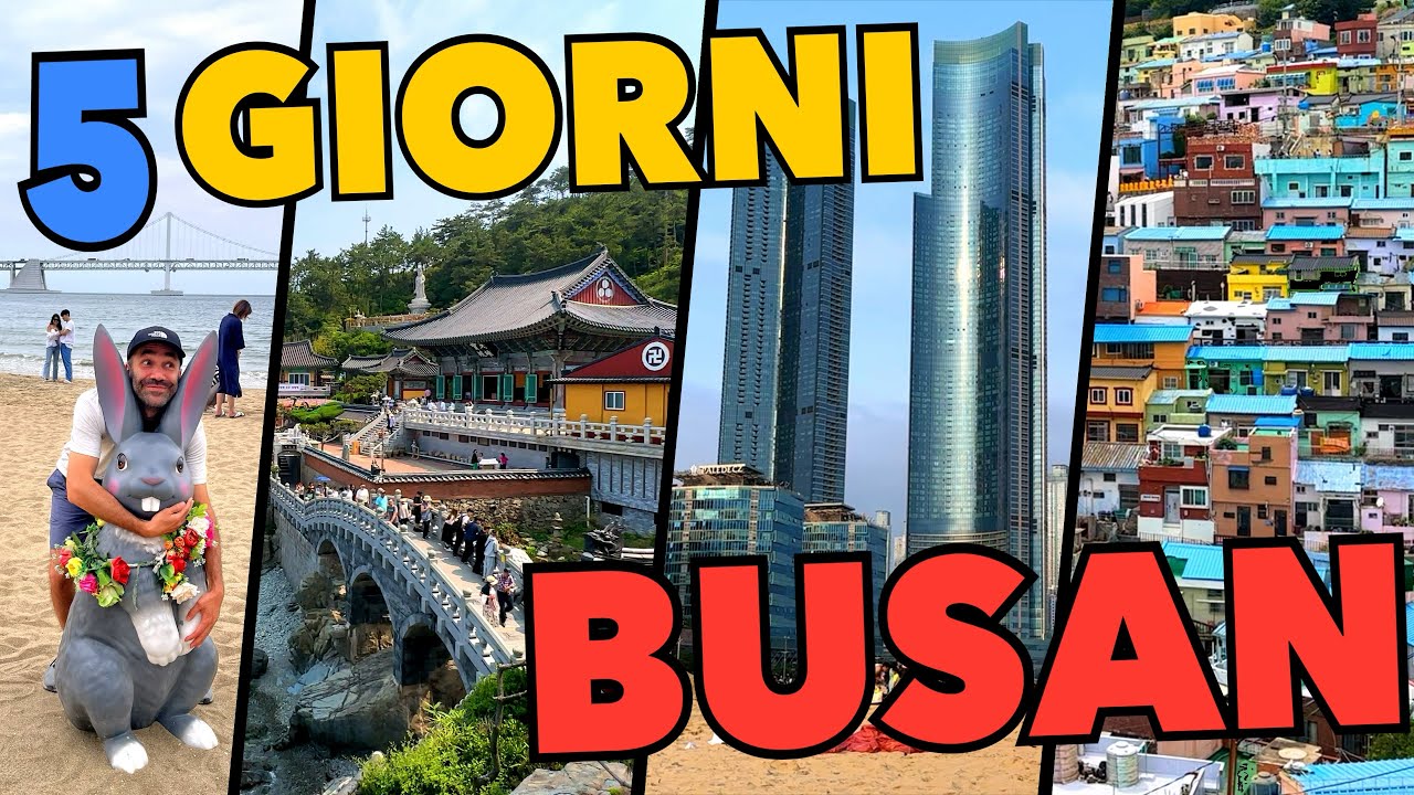 VIAGGIO IN COREA DEL SUD cosa vedere a Busan in 5 giorni