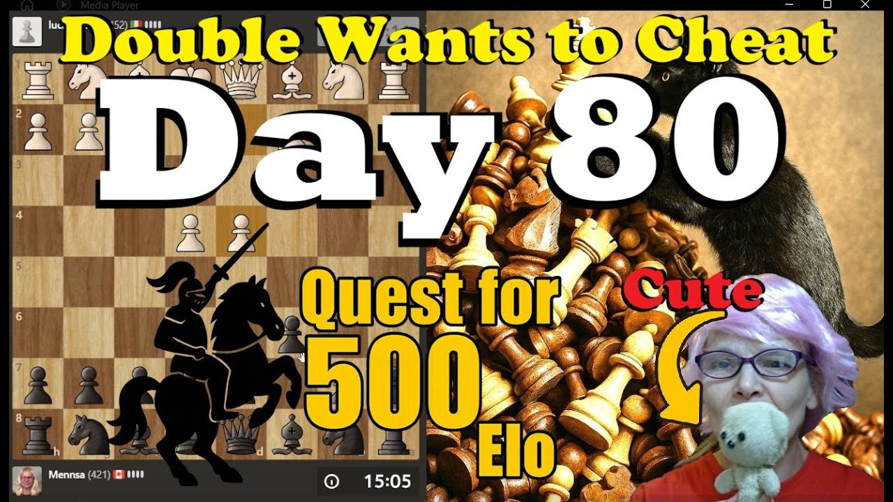 Day 80: Daily Chess Post Until I Break 500 Elo