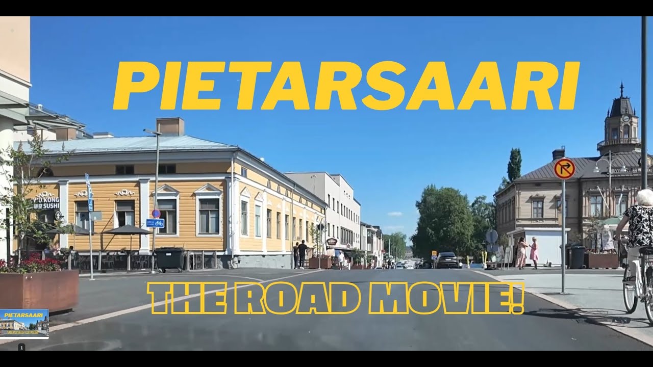 PIETARSAARI  THE ROAD MOVIE ! Kesäisiä tunnelmia ja maisemia Pietarsaaressa.