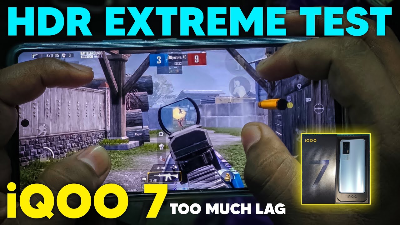 iQOO 7 HDR extreme high graphics PUBG/BGMI TDM gameplay test | iqoo7,iqoo7 legend,iqoo3,iqoo z3
