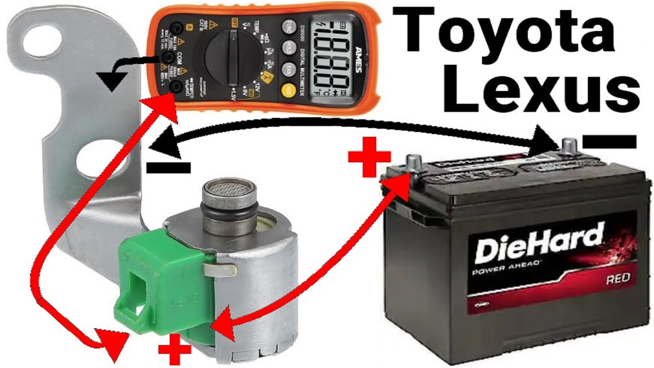 How To Test Transmission Shift Solenoids On Toyota/Lexus