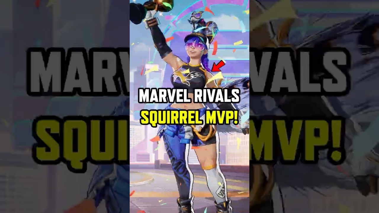 MARVEL RIVALS COOKED WITH SQUIRREL GIRLS NEW SKIN AND MVP 😭😭😭