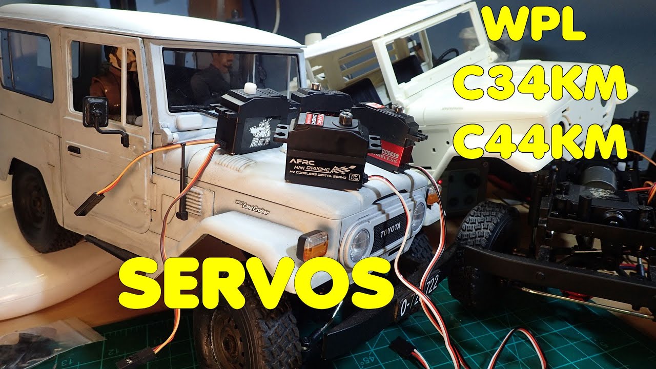 WPL C34KM and C44KM: Servo test