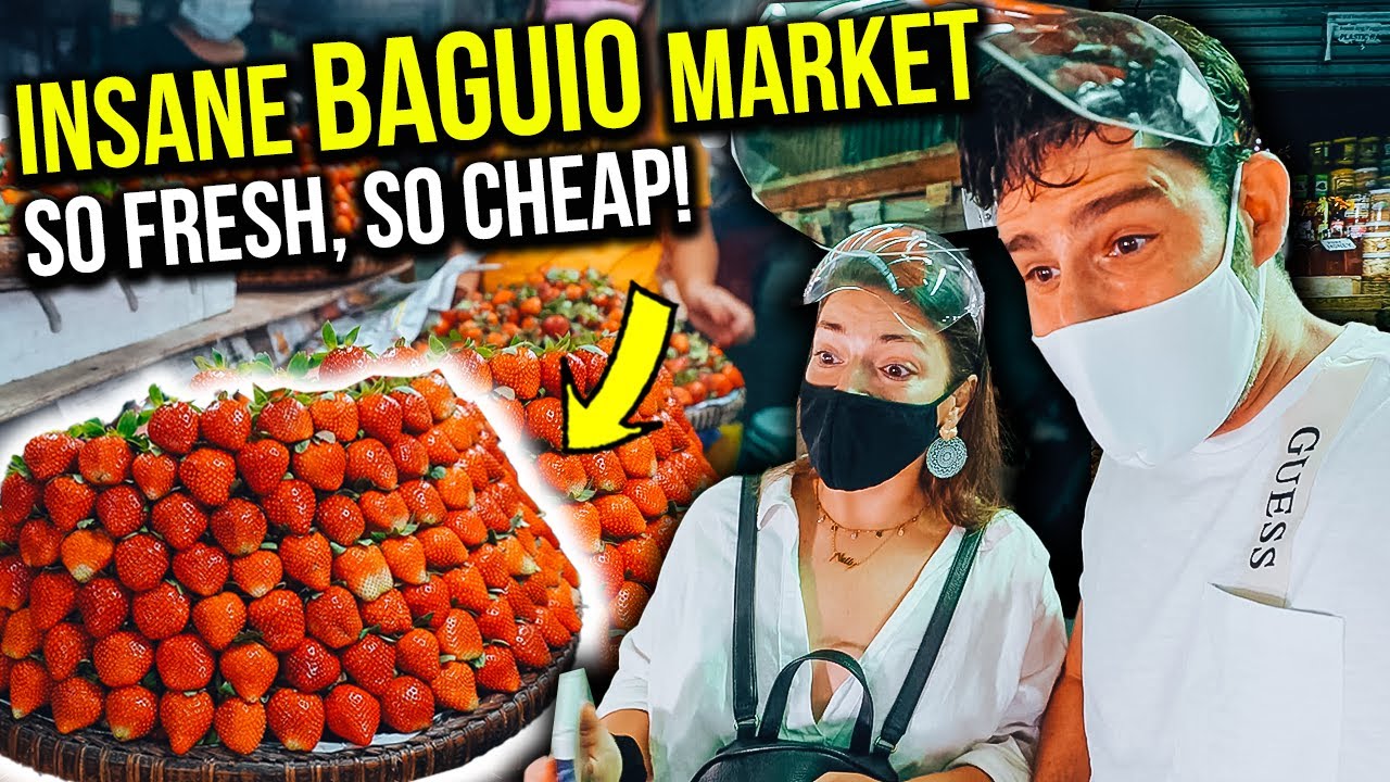 Foreigners SHOCKED at FILIPINO MARKET in BAGUIO! We can't believe THIS!