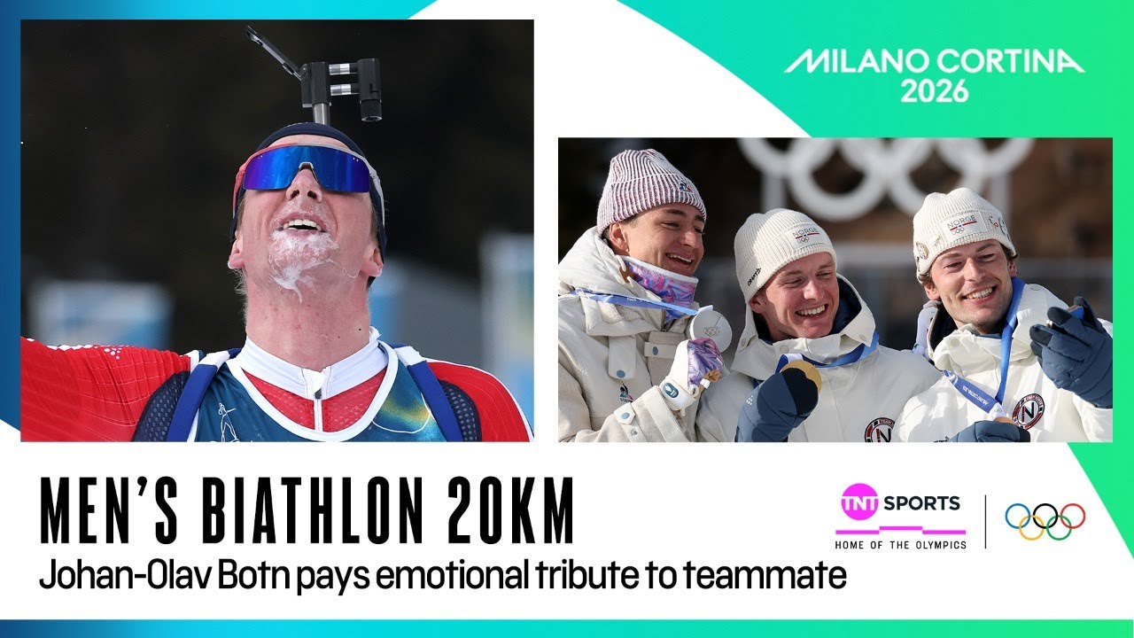 Norway's Johan-Olav Botn wins gold in 20K biathlon at Olympics 🇳🇴 | Winter Olympics 2026