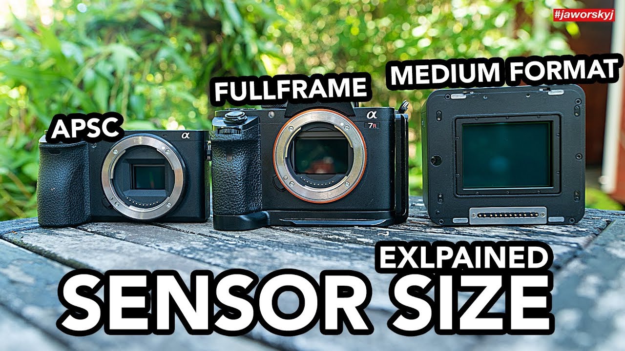 Does CAMERA SENSOR SIZE matter? 📷 2018