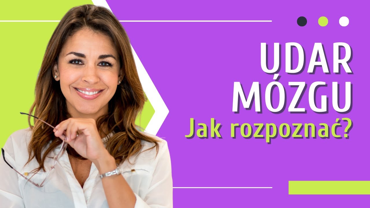 Udar mózgu 👉 Jakie są objawy udaru? ❤ Pierwsza pomoc przy udarze.