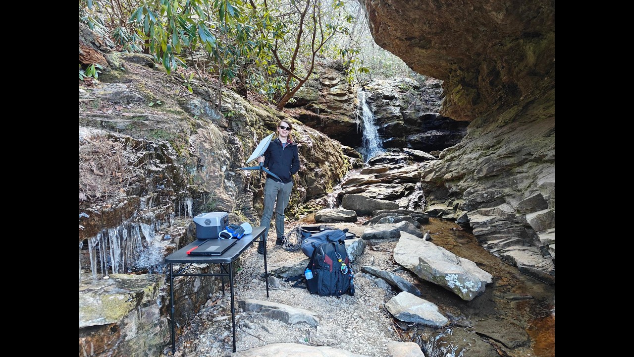 I'M IN A CAVE UNDER A WATERFALL IRL w/ @TheEret