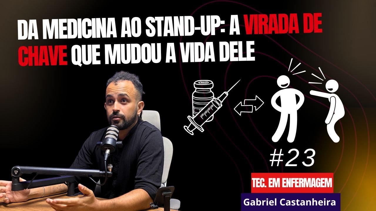 Do Plantão ao Palco: Humor, Dor e Resistência na Enfermagem | QAP QRV Podcast Ep. 23