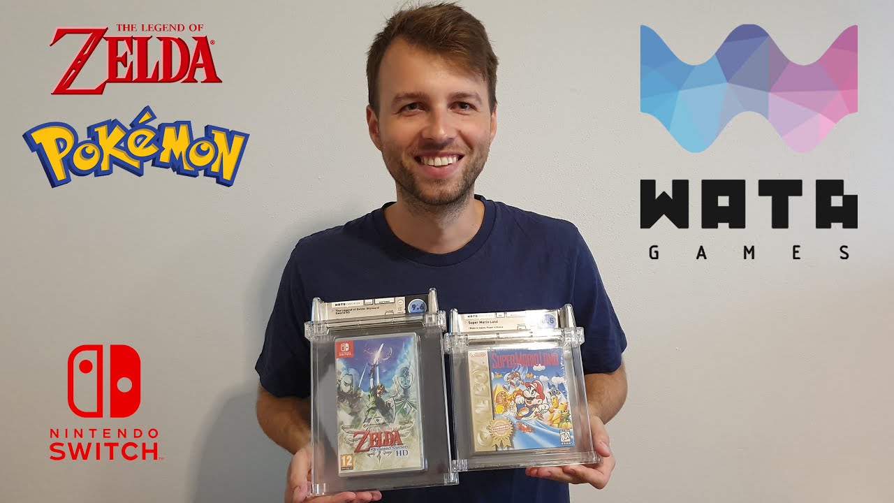 Another WATA Submission Return! The FIRST Nintendo Switch Games Graded By WATA Games.