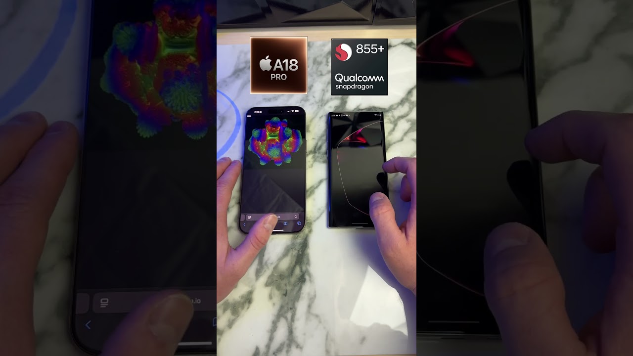 Apple A18 Pro vs Snapdragon 855 Power is INSANE #A18Pro #Snapdragon855 #AppleVsAndroid #chipbattle