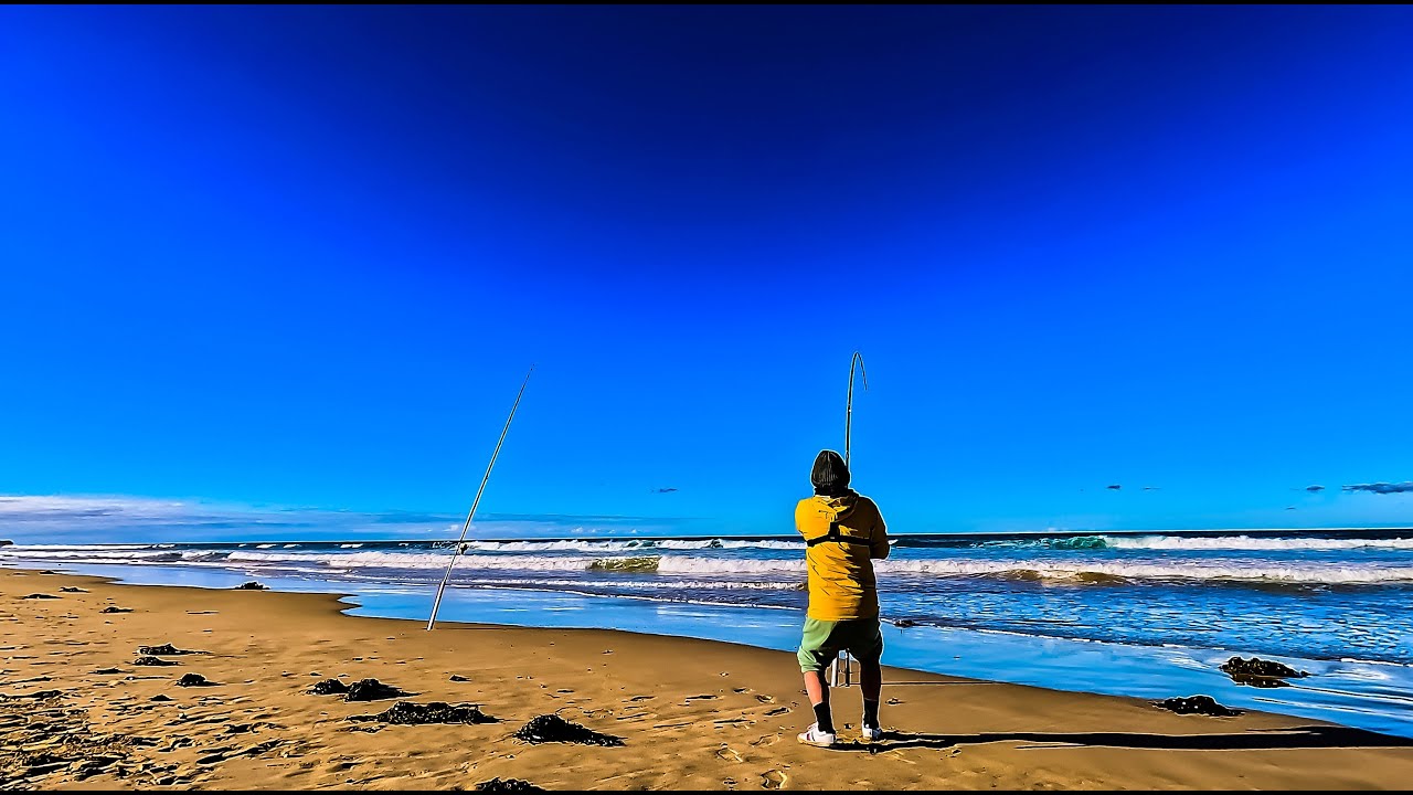 Surf Fishing in new spot, at the Great Ocean Road